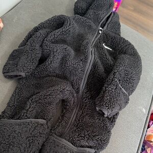 Nike Black Fleece Kids Footie